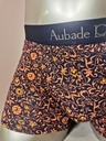 Boxer Aubade Men Botanique XB78T bleu orange 