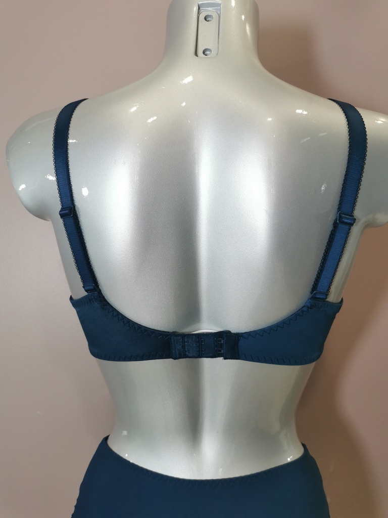 Soutien gorge emboitant bien être Simone Perele Delice 12X320 bleu prestige