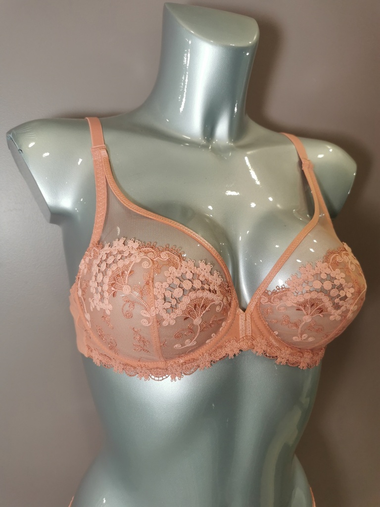 Soutien gorge emboitant Simone Perele Wish 12B319 rose ginger