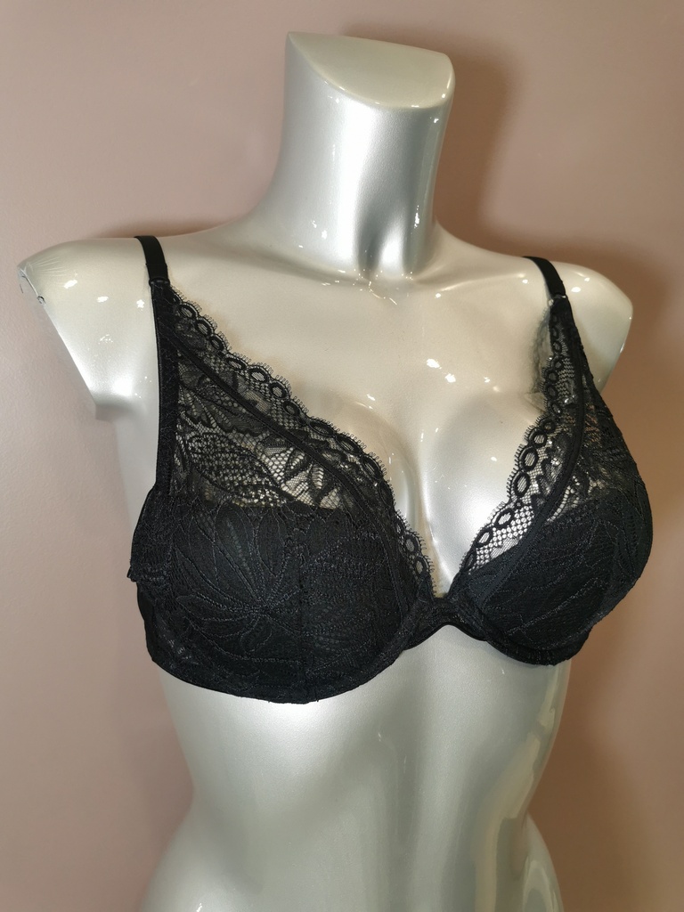 Soutien gorge push up Simone Perele Exotica 1B3347 noir