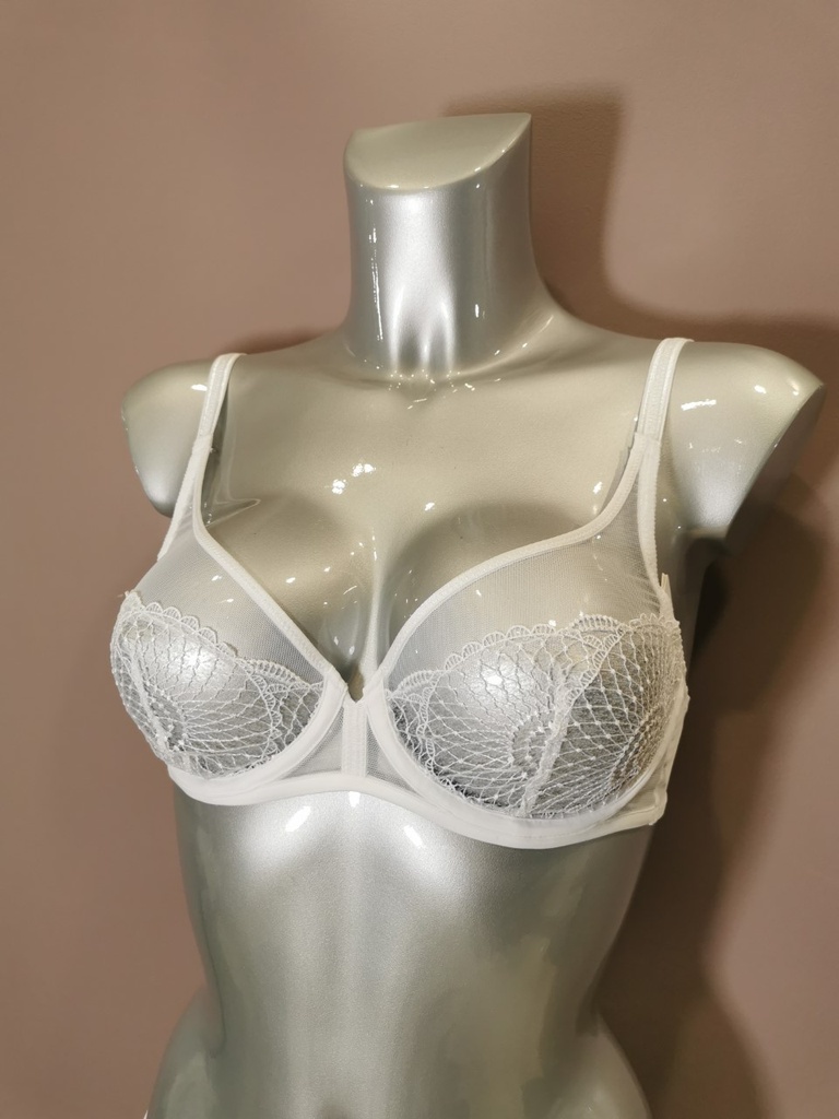 Soutien gorge emboitant Simone Perele Reflet 13Z319 blanc