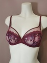 Soutien gorge emboitant Simone Perele Singuliere 1A2319 syrah  