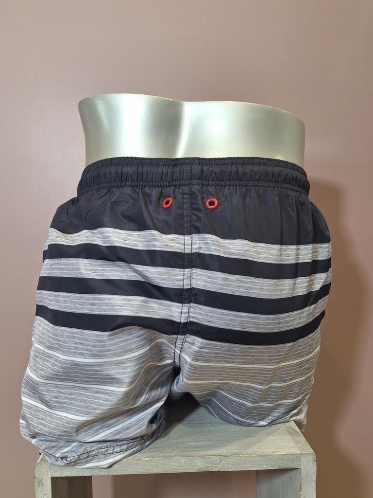 Short de bain Massana Carlos E243384 gris fonce 