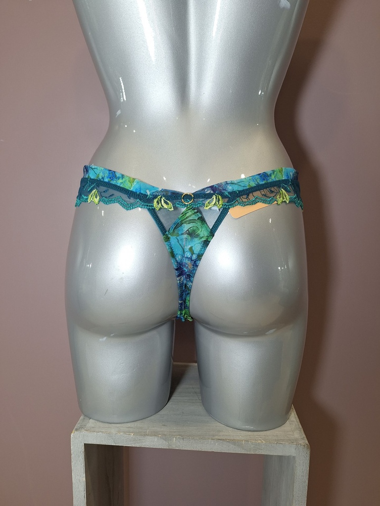 String Lise Charmel Grace Aquatique floral aqua ACH0093