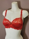 Soutien gorge emboitant Lise Charmel Splendeur Soie splendeur rouge ACC6080 RGE