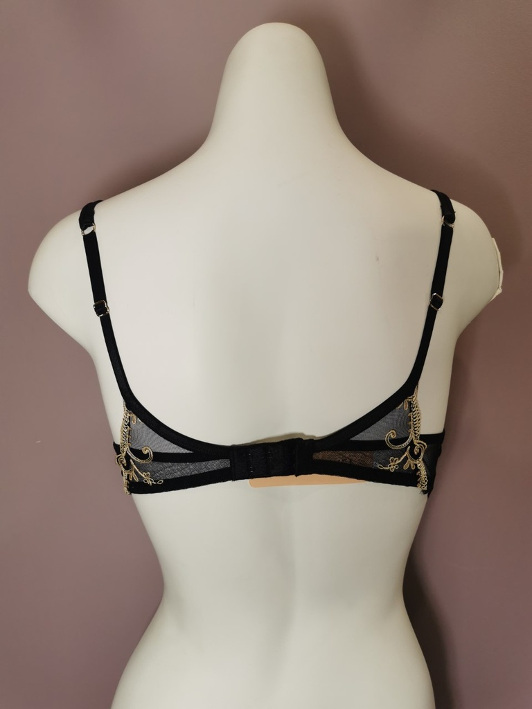 Soutien gorge push up Déesse en Glam Lise Charmel ACH8515 or glamour