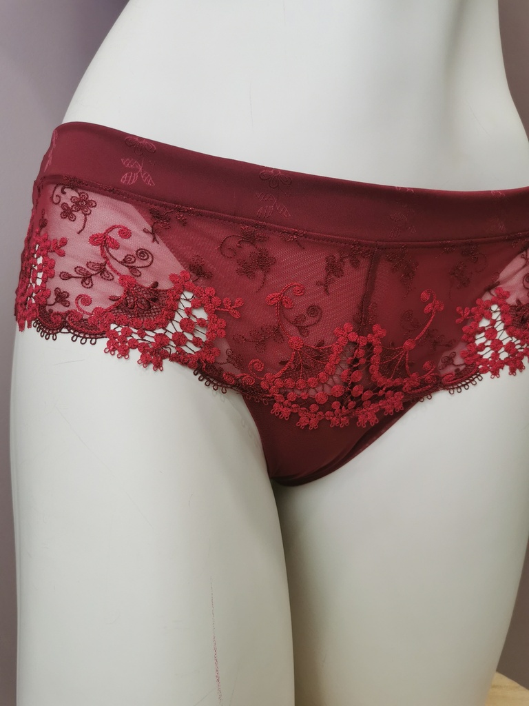 Shorty Simone Perele Wish 12B630 wine