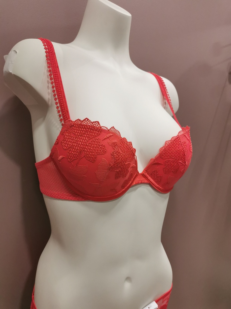 Soutien gorge push up Simone Perele Dhalia 14V340 papaye 