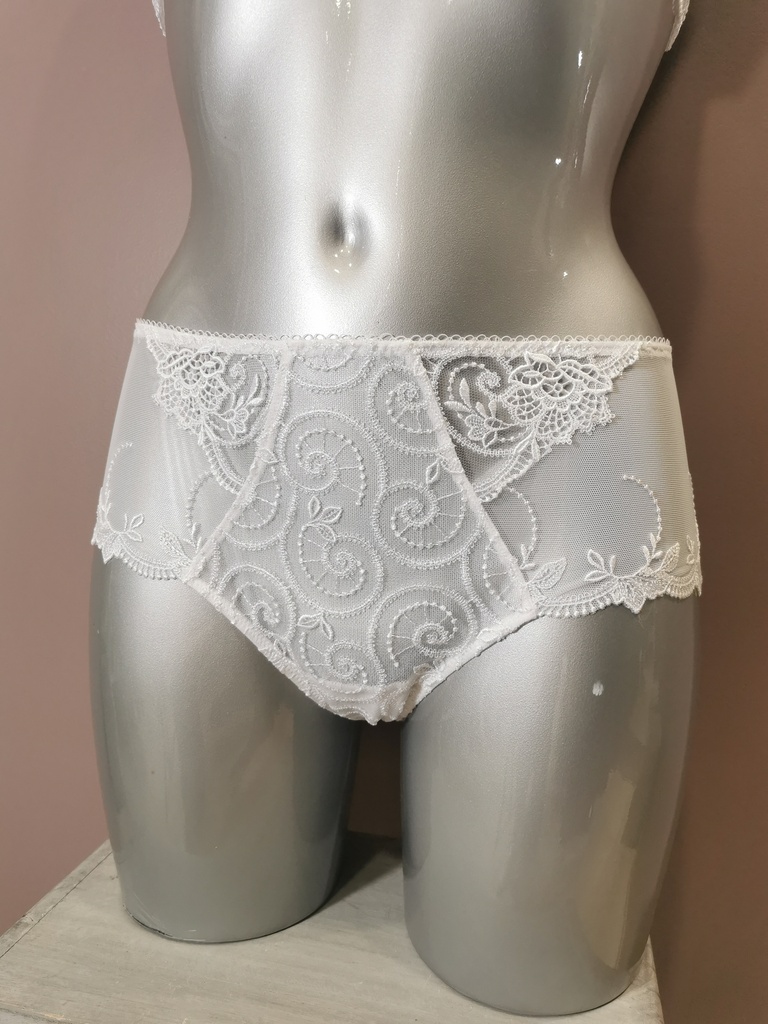 Shorty Lise Charmel Crystal Poesie blanc ACH0434