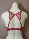 Soutien gorge coques Lise Charmel Tellement Glamour rouge rubis ACH8504