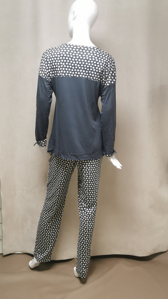 Pyjama Pastunette Carmen 25222-322-2 gris ivoire 