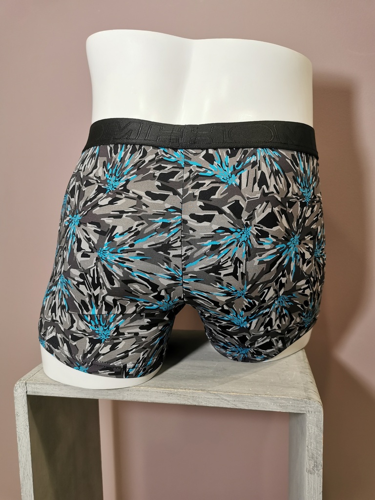 Boxer HOM Dario black print 402508