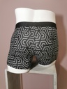 Boxer HOM Cotonou black print 402399