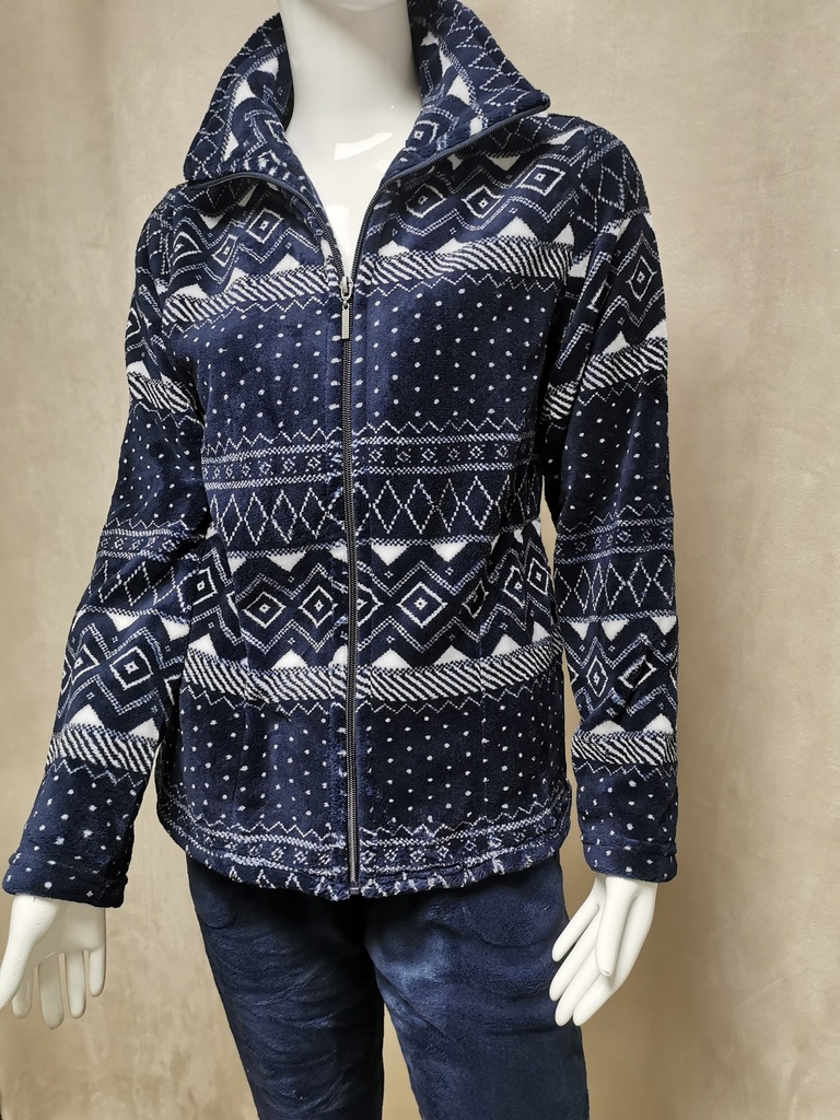 Pyjama d'intérieur Rebelle de Pastunette Snow 81232-474-8 dark blue 