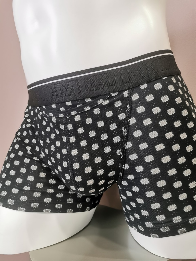 Duo Boxers HOM Dominique black print 402136