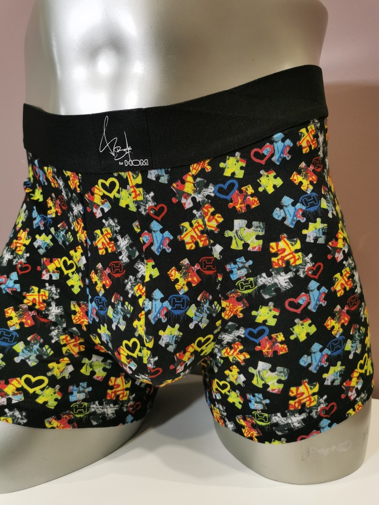 Boxer HOM Puzzled Love  multico print 402792