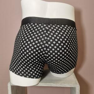 Boxer HOM HO1 Fortaleza black print 402393