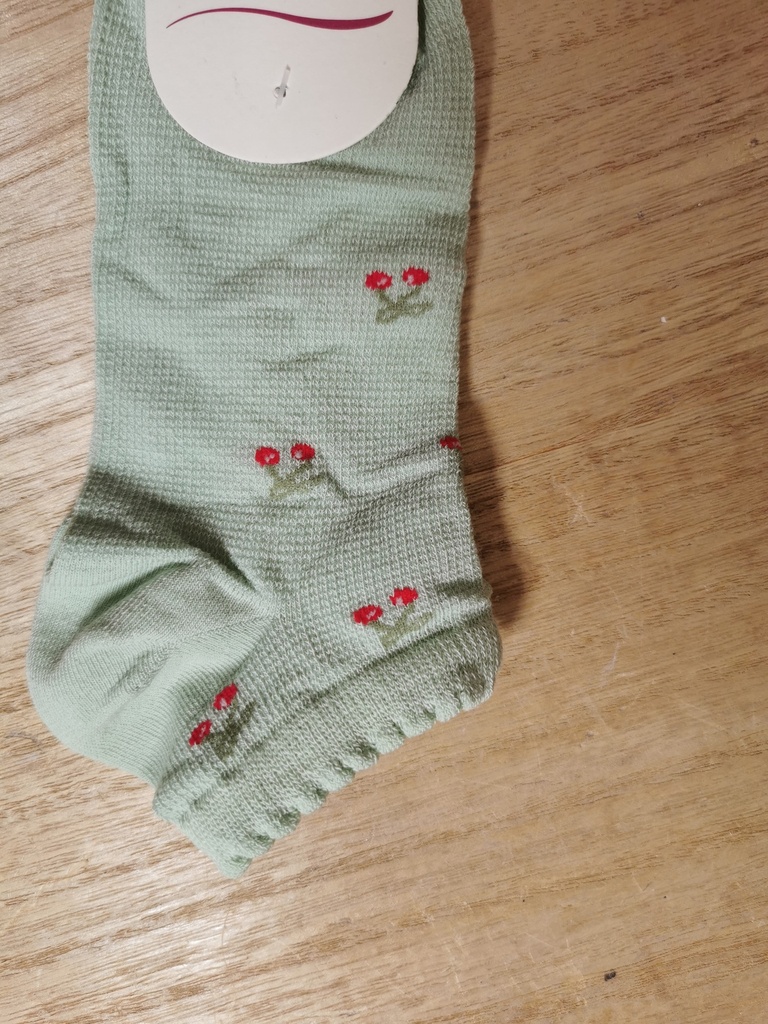 Chaussettes Rose Pomme Cerises 125B10 vert