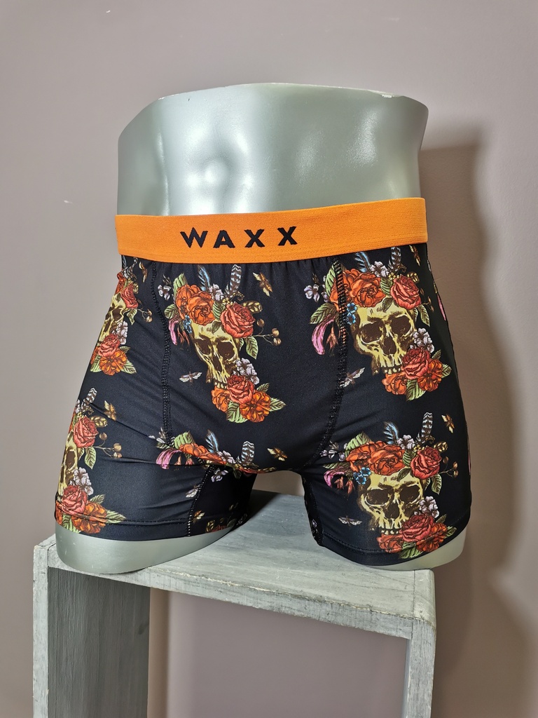 Boxer Waxx Mexicanos 11361 noir orange 