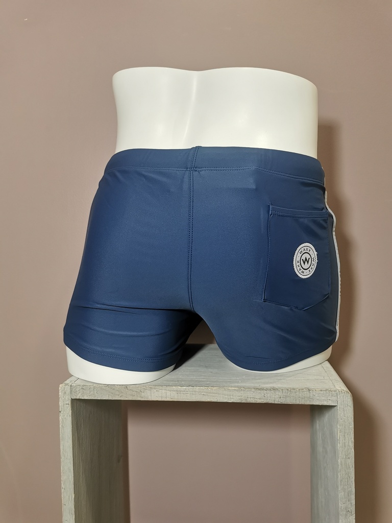 Boxer de bain Waxx Racing 12209 bleu marine 