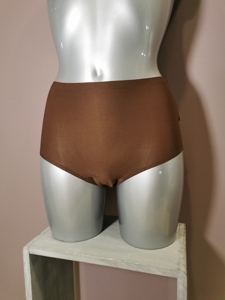 Culotte haute Chantelle Soft Stretch 2647 chocolat