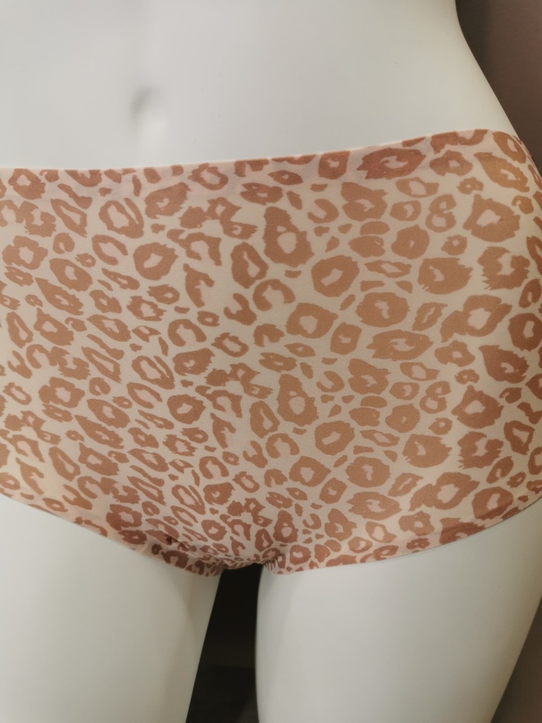 Culotte haute Chantelle Soft Stretch 2647 leopard nude