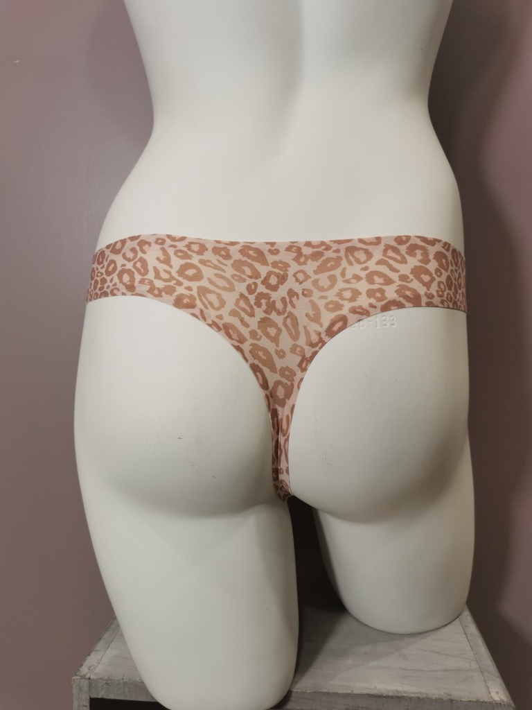 String Chantelle Soft Stretch leopard 11D9 nude