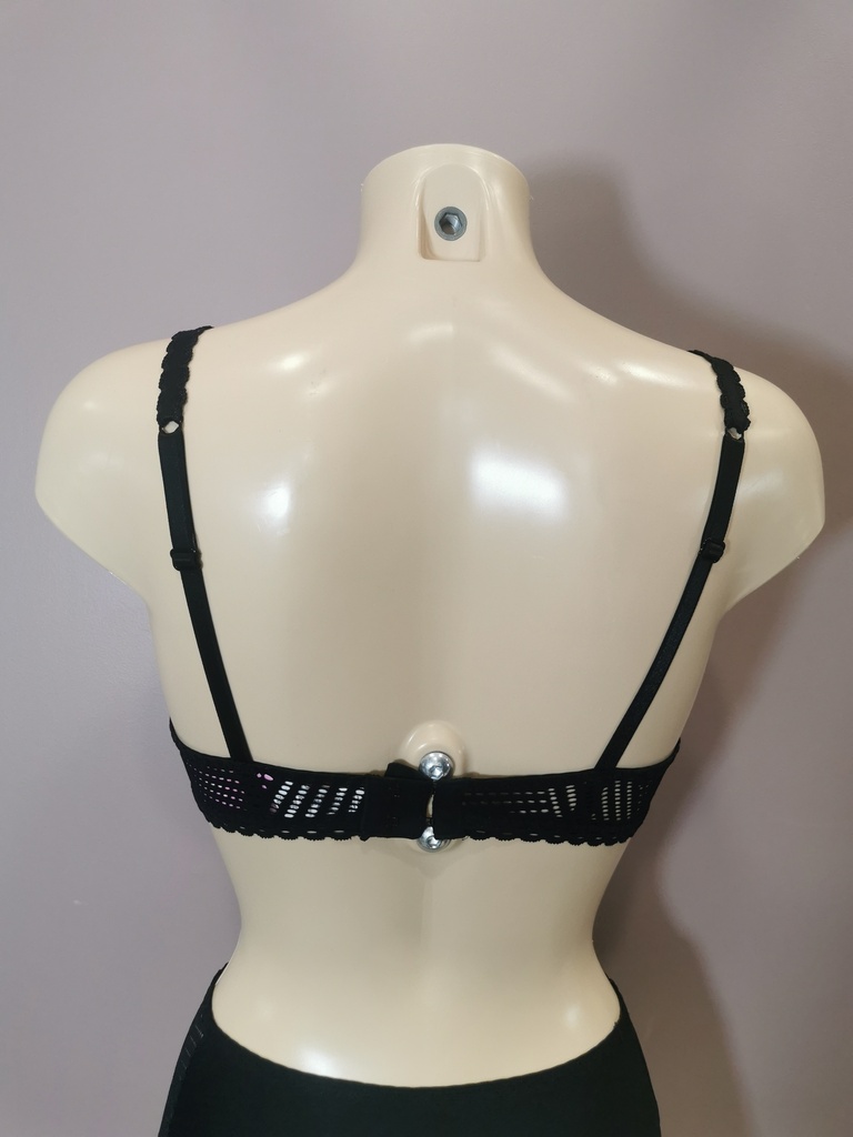 Soutien gorge sans armatures Antigel de Lise Charmel Tressage Graphic ECC6537 noir