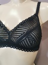 Soutien gorge sans armatures Antigel de Lise Charmel Tressage Graphic ECC6537 noir