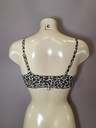 Soutien gorge brassiere padde sans armatures Chantelle Soft stretch fines bretelles C11D20-0OZ leopard fonce