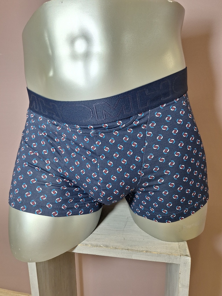 Boxer HOM Cyrus 402844 navy print 