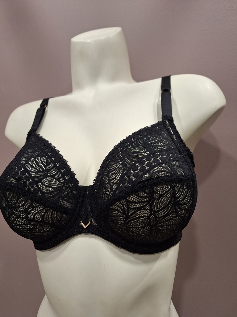 Soutien gorge emboitant bien etre Antigel de Lise Charmel Atelier Seduction FCH6157 noir