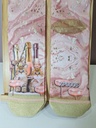 Chaussettes XPOOS Champagne Cat rose 