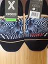 Socquette XPOOOS Zebre noir