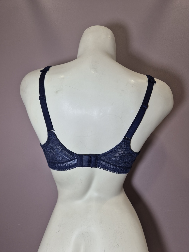 Soutien gorge emboitant Simone Perele Vertige 14Z320 bleu nuit 