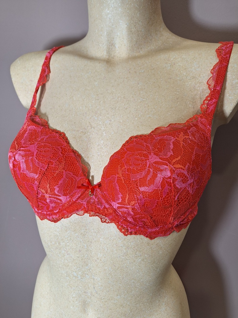 Soutien gorge push up Marie Jo Manyla 0102736 pixie red 