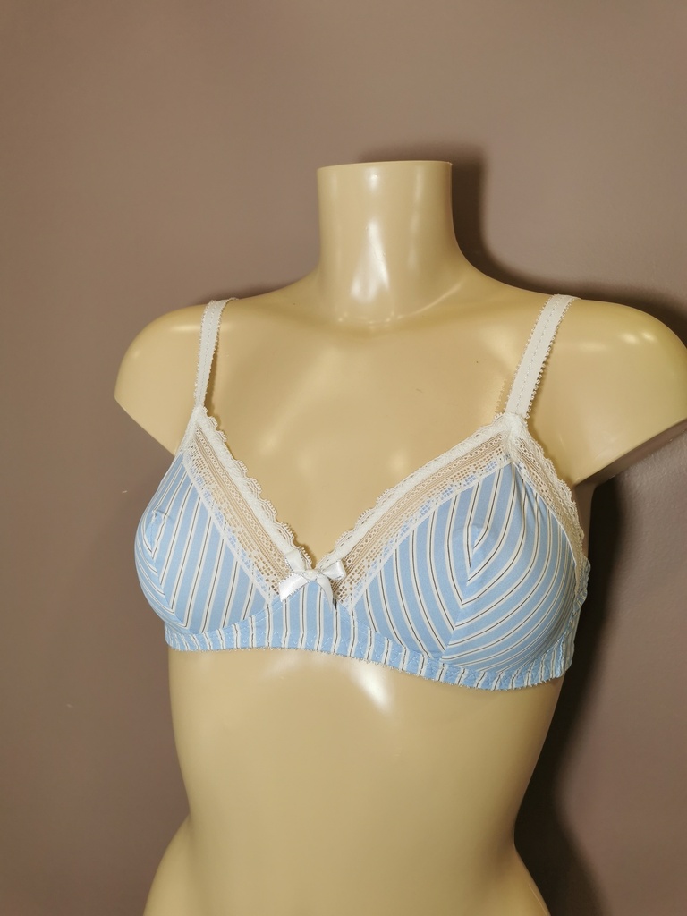 Soutien gorge sans armature Antigel de Lise Charmel Un brin Garconne ECJ6521 bleu liquette