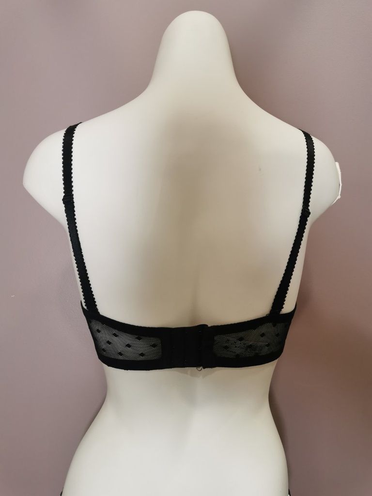 Soutien gorge bandeau coques Antigel de Lise Charmel Stricto Sensuelle ECH5617 noir