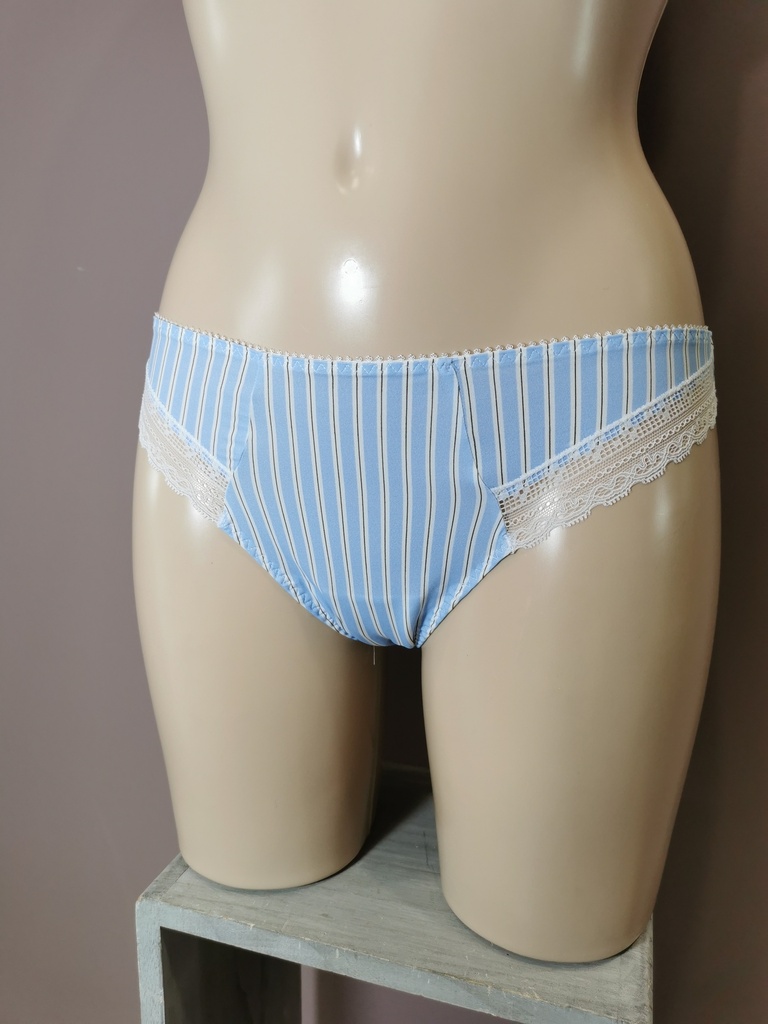 Slip charme Antigel de Lise Charmel Un brin Garconne ECJ0121 bleu liquette