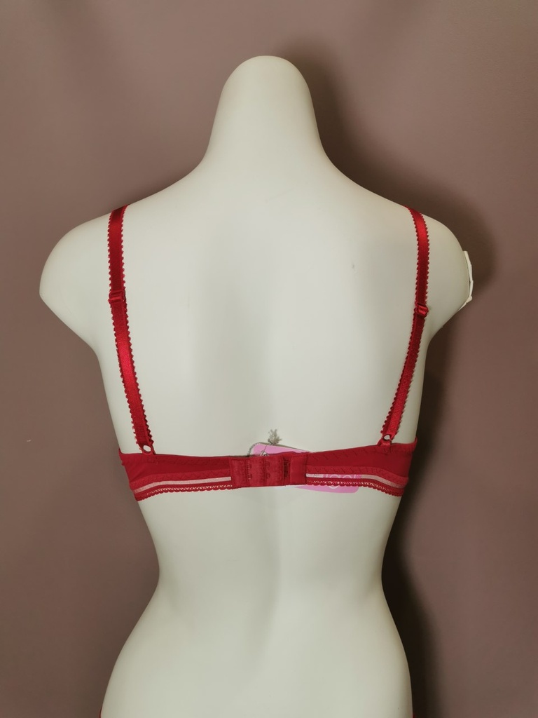 Soutien gorge emboitant Antigel de Lise Charmel Stricto Sensuelle rouge ECH6017 rouge