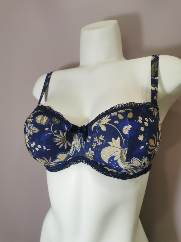 Soutien gorge coque bien être Antigel de Lise charmel Magie Nature FCH8054 lapis or