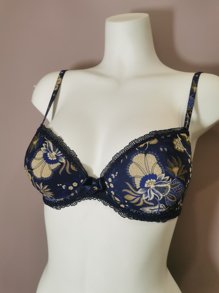 Soutien gorge coque Antigel de Lise charmel Magie Nature  ECH8054 lapis or