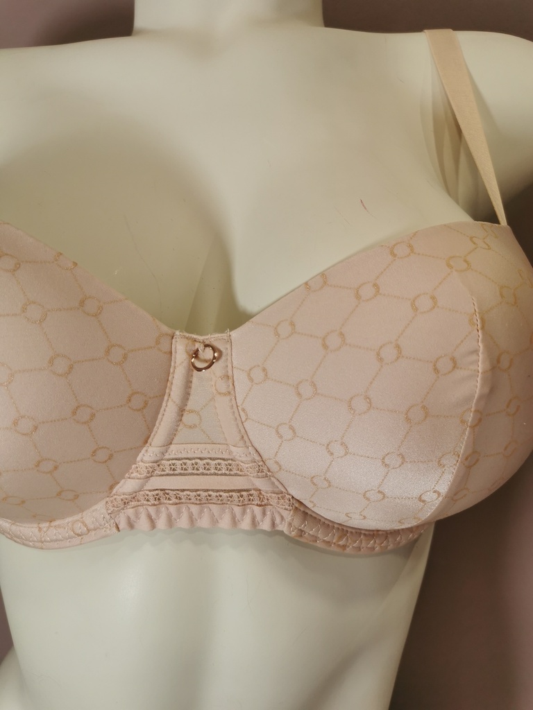 Soutien gorge coque light Antigel de Lise Charmel Bijou du Jour FCH8032 nude bijou 