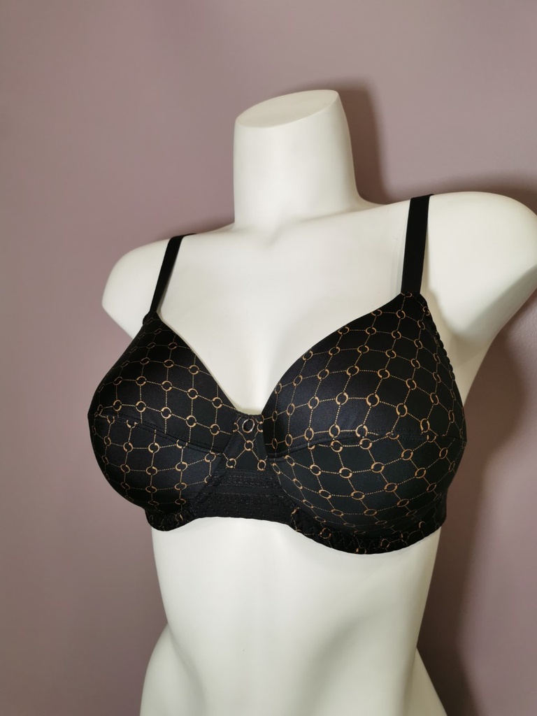 Soutien gorge bien être Antigel de Lise Charmel Bijou du Jour noir bijou FCH6032 noir