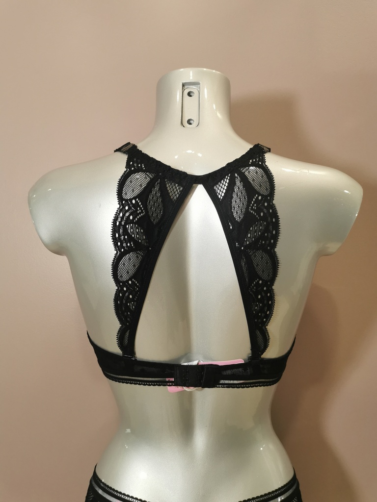 Soutien gorge push up Antigel de Lise Charmel Stricto Sensuelle ECH8017 noir