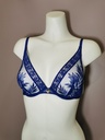 Soutien gorge Triangle Aubade Parenthese Tropic LBF12 electric blue 