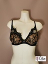 Soutien gorge push up Aubade After Midnight RIN81 attraction noir