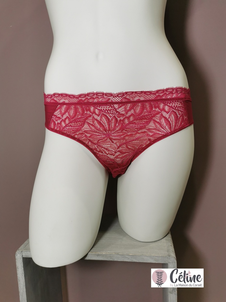 Slip Simone Perèle Exotica 1B3726 framboise  