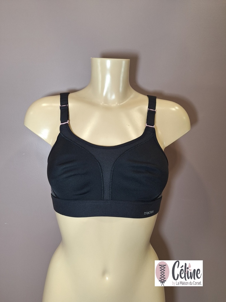 Soutien gorge sport Triumph Triaction Extreme Lite noir