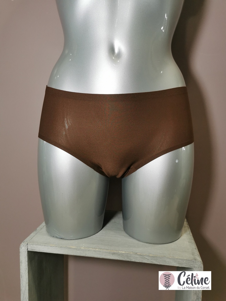 Shorty Chantelle Soft Stretch C2644-OST marron chocolat 